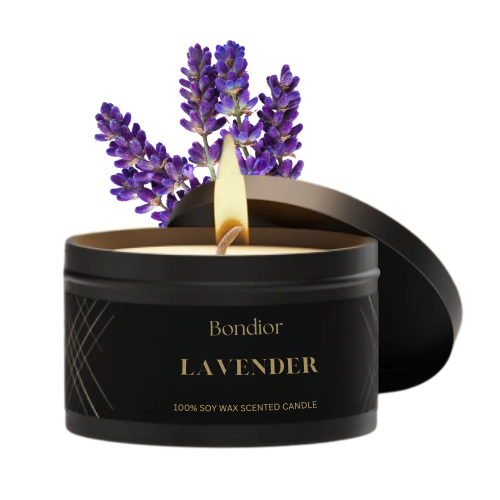 Lavender Scented Candle